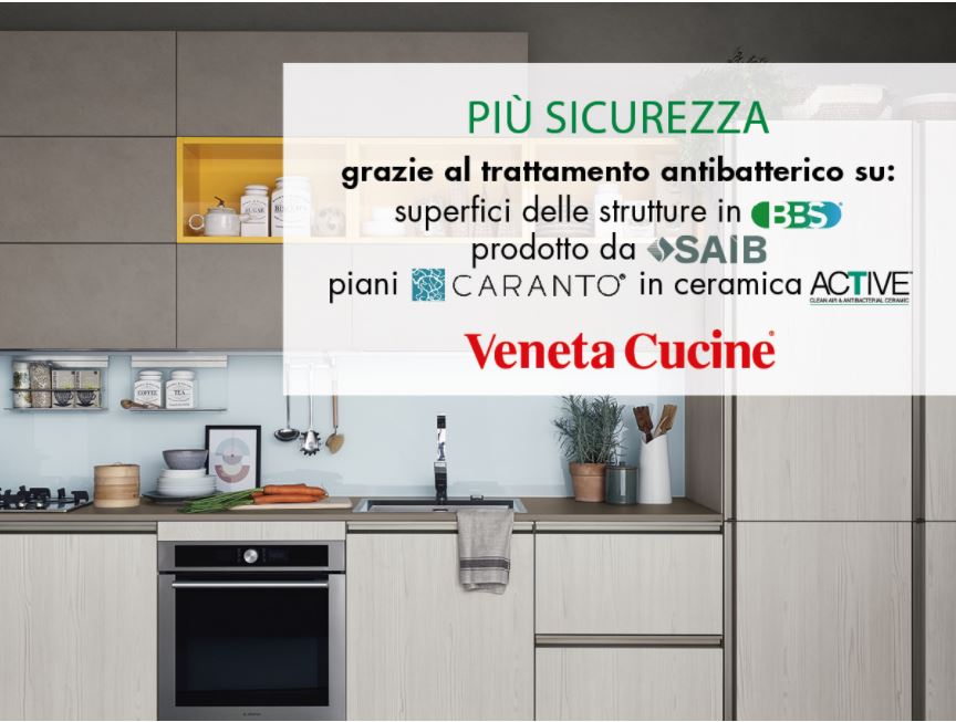 BBS cucina antibatterica di Veneta cucine